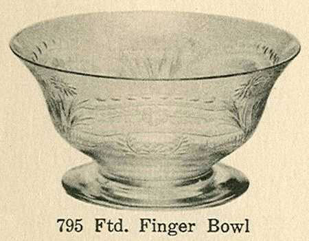 Cut 0579 (Line #700) Footed Finger Bowl