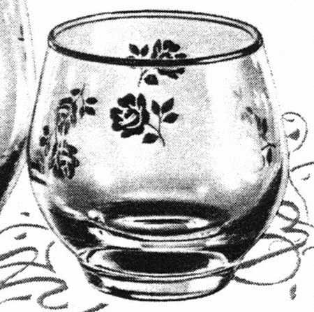 Provincial Rose by Libbey Glass Company