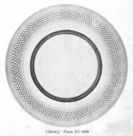 Cut 0599 Salad Plate