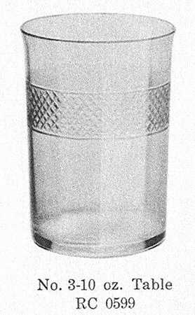 Cut 0599 Flat Tumbler