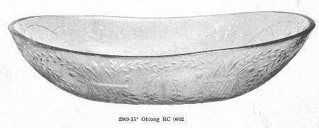 Cut 0602 15" Oval Bowl