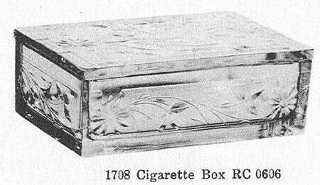 Cut 0606 Cigarette Box & Lid
