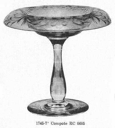Cut 0605 Flared Compote