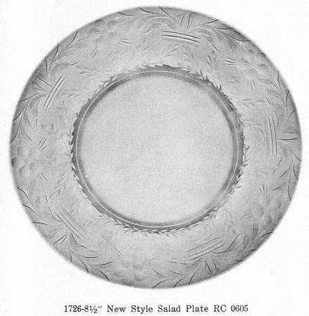 Cut 0605 Salad Plate