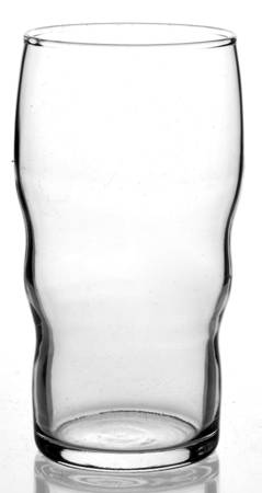 Governor Clinton Clear 12 Oz Flat Tumbler