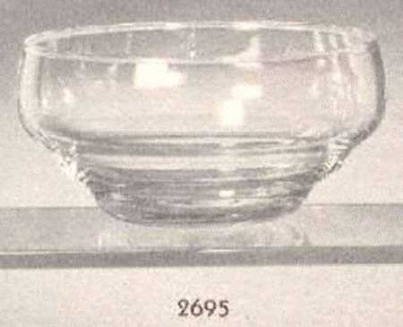 Governor Clinton Clear Finger Bowl