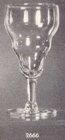 Governor Clinton Clear Gin Fizz Goblet