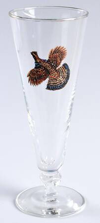 Game Bird Pilsner Glass