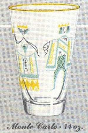 Monte Carlo by Libbey Glass Company