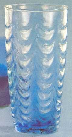 Drape Bleu by Libbey Glass Company