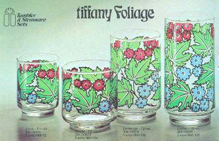 Tiffany Foliage Cooler