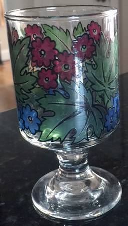 Tiffany Foliage Cordial Glass