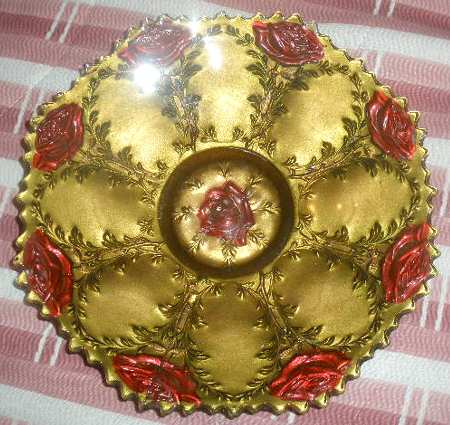 Rose Goofus 8" Decorative Plate