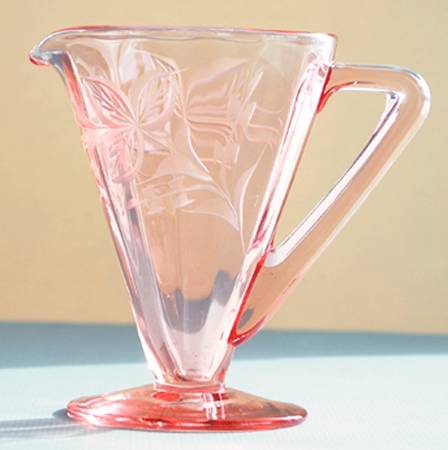 Rose Leaf Pink Creamer