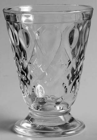 Lyonnais Clear Footed Tumbler