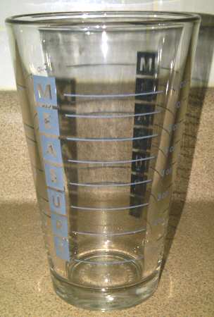 Measure by Libbey Glass Company