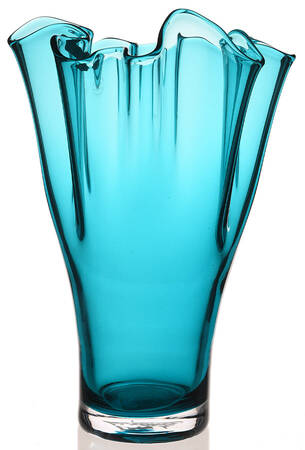 Organics 11''-13'' Turquoise Organic Vase