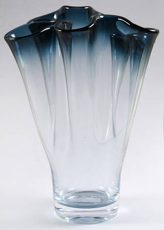 Organics 11''-13'' Blue Organic Vase