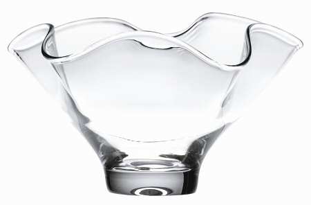 Organics Large Ruffled Bowl