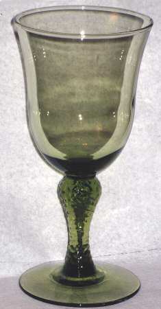 Martello Green Water Goblet