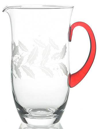 Holiday Etched 72 Oz Pitcher