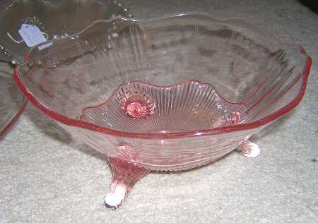 868-2 8" 3-Toed Footed Bowl