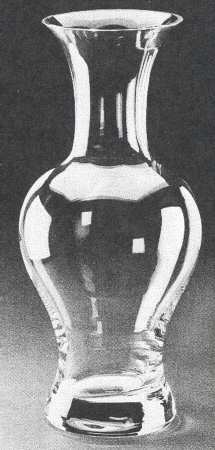 Crystal Gallery Collection 10" Flower Vase