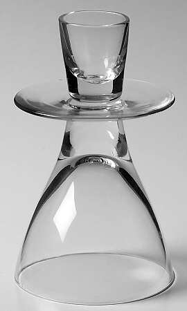 Crystal Gallery Collection 4" Single Light Candlestick