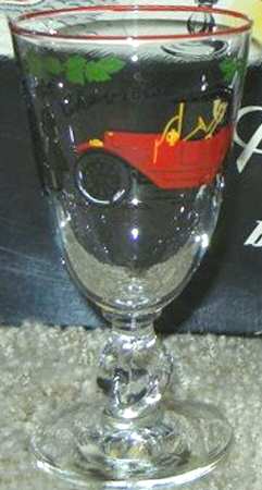 Horseless Carriage Juice Glass