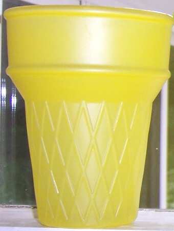 LRS161 Yellow Flat Tumbler