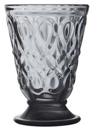 Lyonnais Anthracite Grey Footed Tumbler