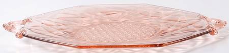Sunshine-Pink (No Frosted) 12" Handled Tray