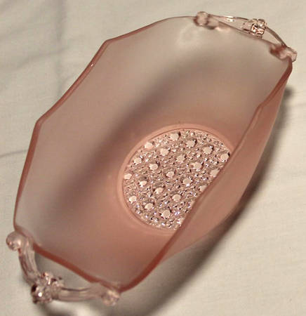 Sunshine-Pink (No Frosted) 10" Oval Bowl