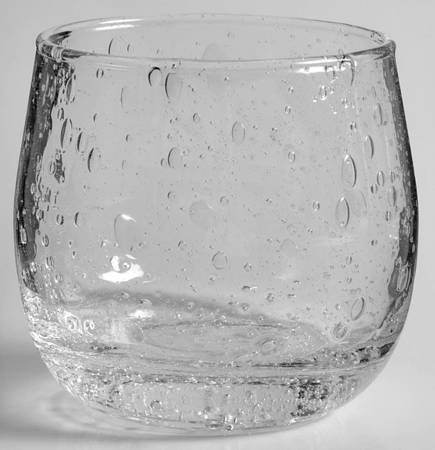 Traditional Clear Flat Wine Tumbler