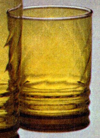 Malibu Gold 8 Oz Flat Tumbler