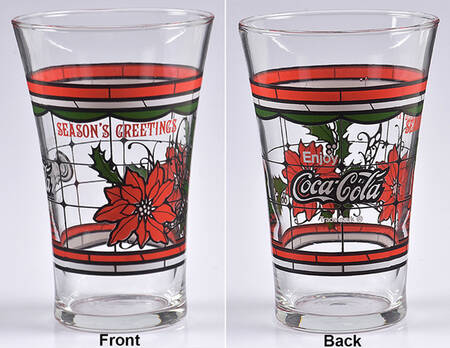 Coca-Cola (Window Pane) 16 Oz Flat Tumbler
