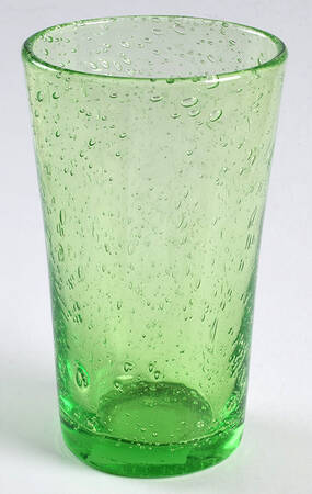 Traditional-Green Flat Juice Glass