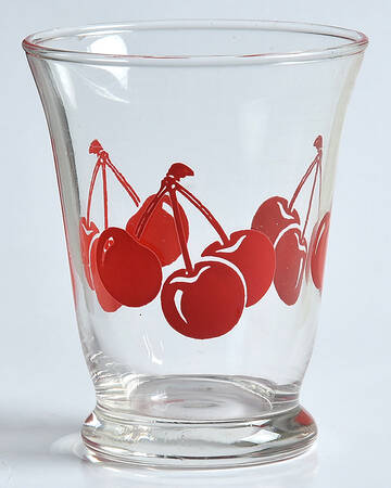 Red Cherries by Libbey Glass Company