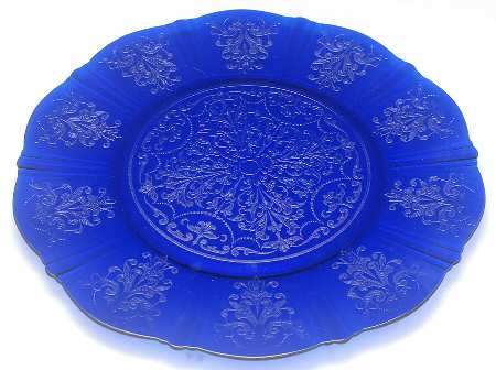 American Sweetheart Blue 15" Service Plate