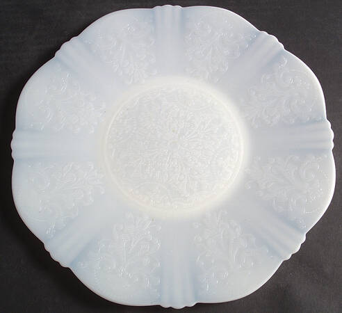 American Sweetheart Monax (White) 12" Salver Plate