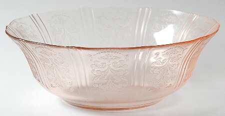American Sweetheart Pink 8" Large Fruit Bowl