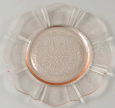 American Sweetheart Pink Bread & Butter Plate