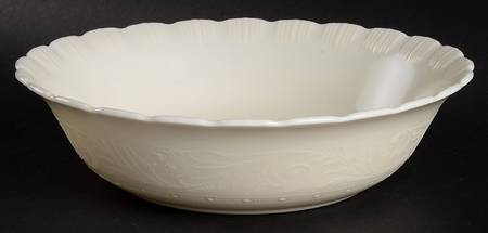 Chinex Classic Ivory 9" Round Vegetable Bowl