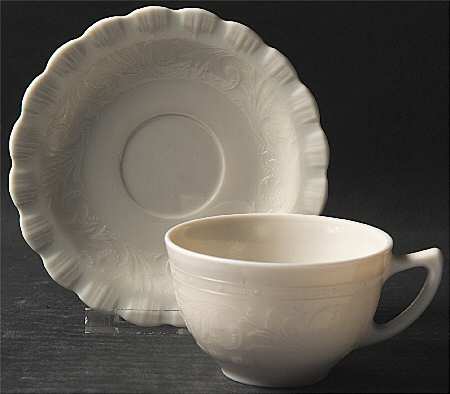 Chinex Classic Ivory Cup & Saucer Set