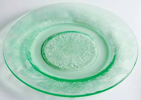 Dogwood Green Bread & Butter Plate