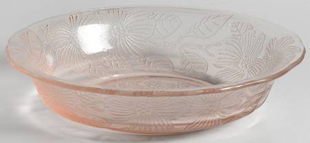 Dogwood Pink Rolled Edge Cereal Bowl