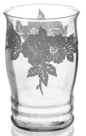 Dogwood Pink Flat Juice Glass