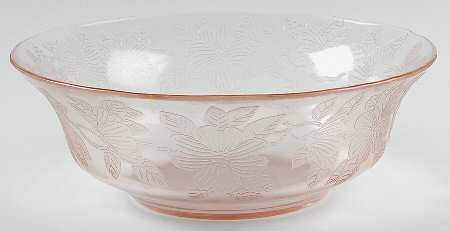 Dogwood Pink 10" Large Fruit Bowl