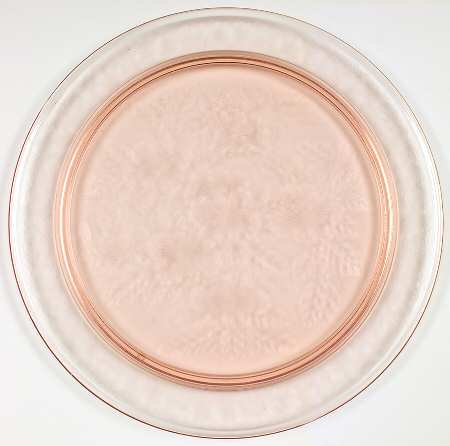 Dogwood Pink 13" Diameter Footed Cake Plate