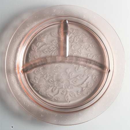 Dogwood Pink Grill Plate